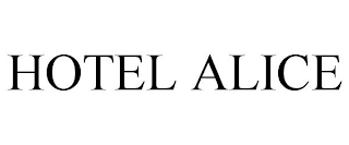 HOTEL ALICE