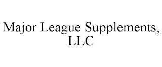 MAJOR LEAGUE SUPPLEMENTS, LLC