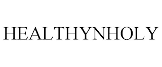 HEALTHYNHOLY