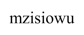 MZISIOWU