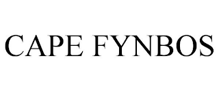 CAPE FYNBOS