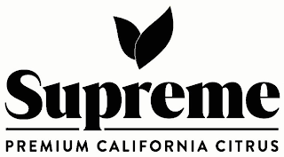 SUPREME PREMIUM CALIFORNIA CITRUS