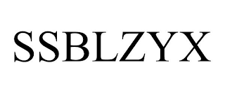 SSBLZYX