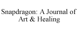 SNAPDRAGON: A JOURNAL OF ART & HEALING