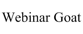 WEBINAR GOAT