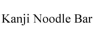 KANJI NOODLE BAR