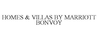 HOMES & VILLAS BY MARRIOTT BONVOY