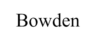 BOWDEN