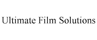 ULTIMATE FILM SOLUTIONS