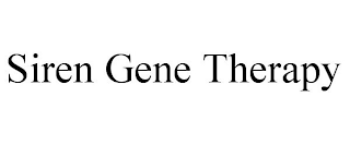 SIREN GENE THERAPY
