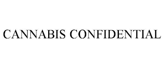 CANNABIS CONFIDENTIAL