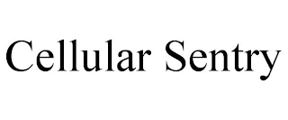 CELLULAR SENTRY
