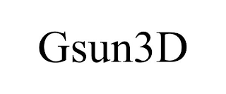 GSUN3D