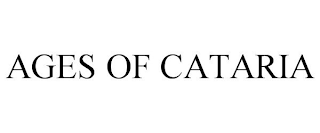 AGES OF CATARIA