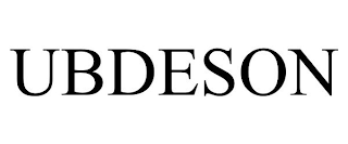 UBDESON