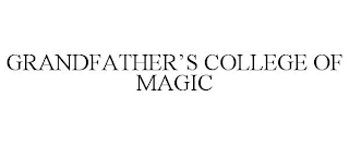 GRANDFATHER'S COLLEGE OF MAGIC