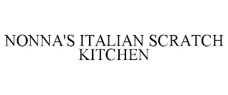 NONNA'S ITALIAN SCRATCH KITCHEN