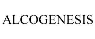 ALCOGENESIS