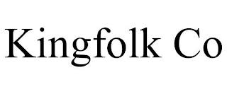 KINGFOLK CO