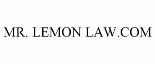 MR. LEMON LAW