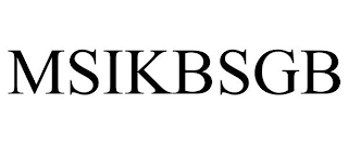 MSIKBSGB