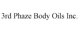 3RD PHAZE BODY OILS INC.