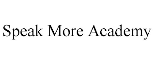 SPEAK MORE ACADEMY