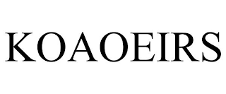 KOAOEIRS
