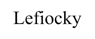 LEFIOCKY