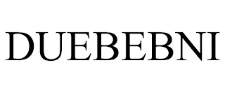 DUEBEBNI