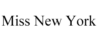 MISS NEW YORK