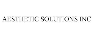 AESTHETIC SOLUTIONS INC