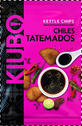 KIUBO KETTLE CHIPS CHILES TATEMADOS