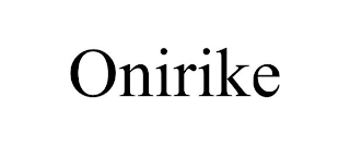 ONIRIKE