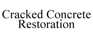 CRACKED CONCRETE RESTORATION