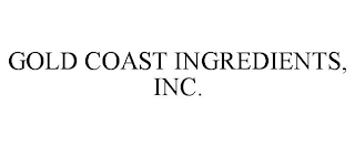 GOLD COAST INGREDIENTS, INC.