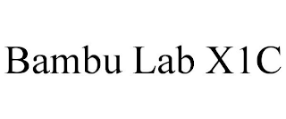 BAMBU LAB X1C