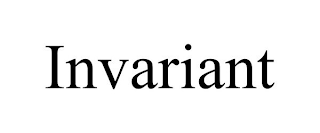 INVARIANT