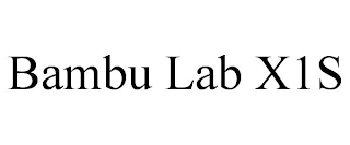 BAMBU LAB X1S