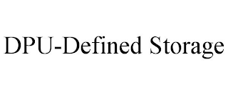 DPU-DEFINED STORAGE