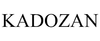 KADOZAN