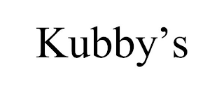 KUBBY'S