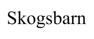 SKOGSBARN