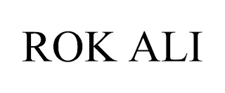ROK ALI