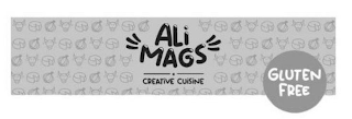 ALI MAGS CREATIVE CUISINE GLUTEN FREE