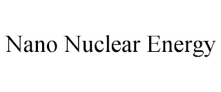 NANO NUCLEAR ENERGY