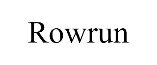 ROWRUN