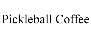 PICKLEBALL COFFEE