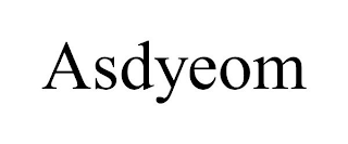 ASDYEOM