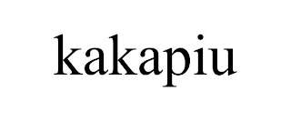 KAKAPIU